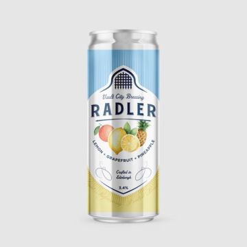 Vault City Radler - Lemon, Grapefruit & Pineapple 330ml