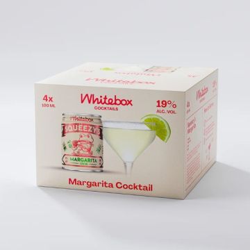 Whitebox Cocktails Squeezy's Margarita 4x100ml