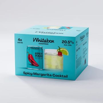 Whitebox Cocktails Spicy Margarita 4x100ml