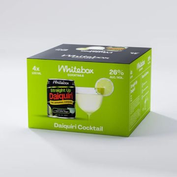 Whitebox Cocktails Straight Up Daiquiri 4x100ml
