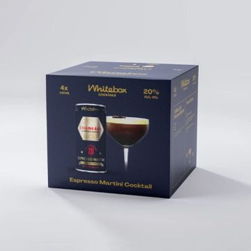 Whitebox Cocktails Collina & Co Espresso Martini 4x140ml