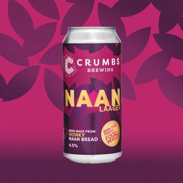 Crumbs Brewing Naan Lager Can 440ml