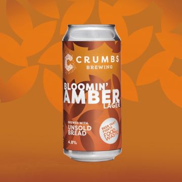 Crumbs Brewing Bloomin Amber Lager Can 440ml