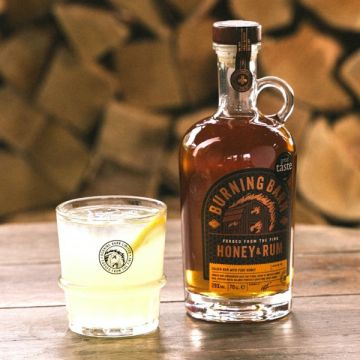 Burning Barn Honey & Rum Liqueur 70cl
