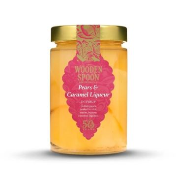 The Wooden Spoon Pear Halves With Caramel Liqueur 420g