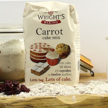 Wright's Carrot Cake Mix 500g