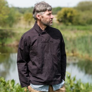 The Shawl Collar Smock Indigo S