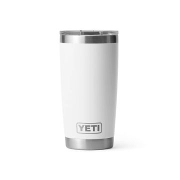 YETI Rambler 20 Oz Tumbler (White)