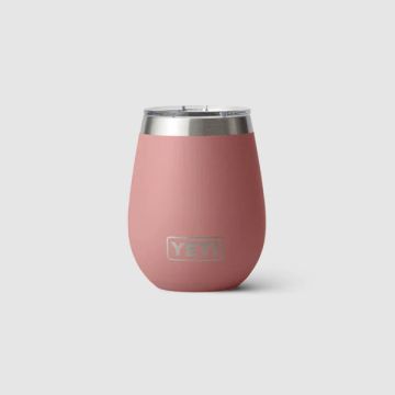 YETI Rambler 10 Oz Wine Tumbler Sandstone Pink
