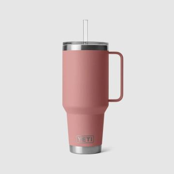 YETI Rambler 42 Oz Straw Mug Sandstone Pink
