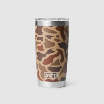 YETI Rambler 20 Oz Tumbler Wetlands Camo