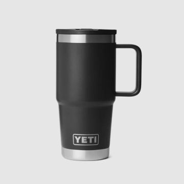 YETI Rambler 20 Oz Travel Straw Mug Black