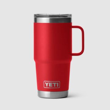 YETI Rambler 20 Oz Travel Mug Rescue Red