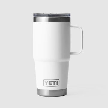YETI Rambler 20 Oz Travel Mug White
