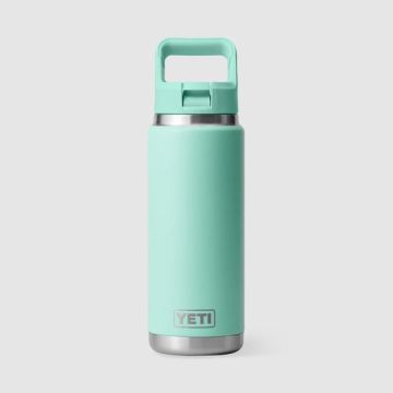 YETI Rambler 26 Oz Colour Straw Bottle Seafoam