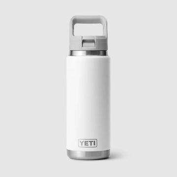 YETI Rambler 26 Oz Straw Bottle White