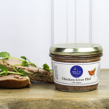 Bakers & Larners Chicken Liver with Cognac Pate 180g