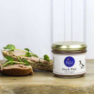 Bakers & Larners Duck Pate with Armagnac 90g