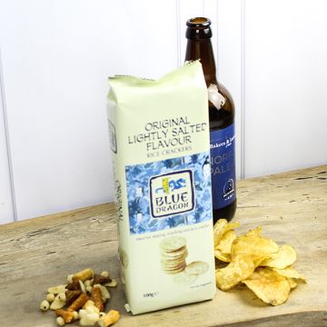 Blue Dragon Rice Crackers Orig. Lightly Salted Flavour 100g