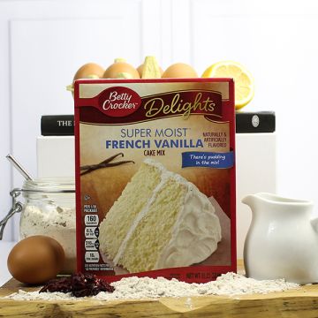 Betty Crocker Super Moist French Vanilla Cake Mix 375g