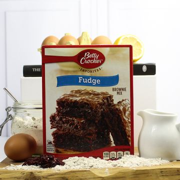 Betty Crocker Fudge Brownie Mix-Family size 519g