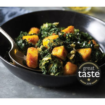 Cook Saag Paneer Serves 2