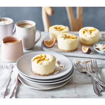 Cook Mango & Passion Fruit Cheesecakes Serves 2
