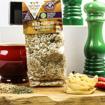 Cottage Delight Wild Porcini & Parmesan Risotto 250g
