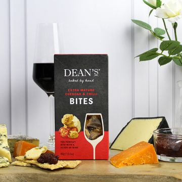 Deans Mature Cheddar and Chilli Bites 90g