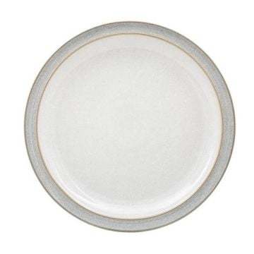 Denby  Elements Light Grey Dinner Plate