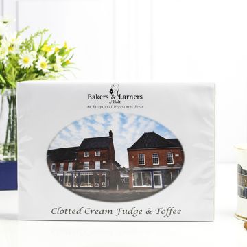Bakers & Larners Clotted Cream Fudge Toffee 300g
