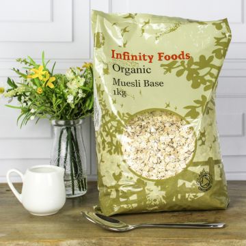 Infinity Foods Organic Muesli Base 1kg