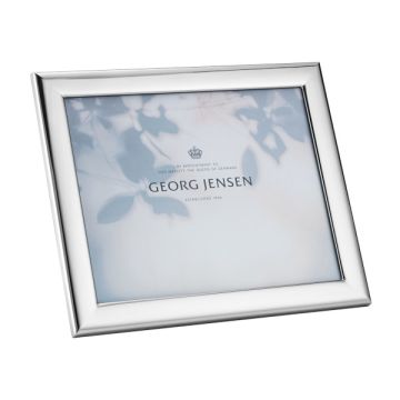 Georg Jensen Modern Picture Frame Stainless Steel Mirror 25X20cm