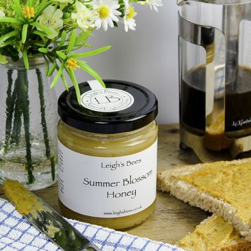 Leigh's Bees Summer Blossom Honey 350g