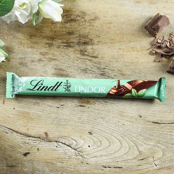 Lindt Lindor Milk Mint Bar 38g