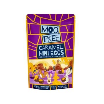 Moo Free Caramel Centre Mini Easter Eggs 88g