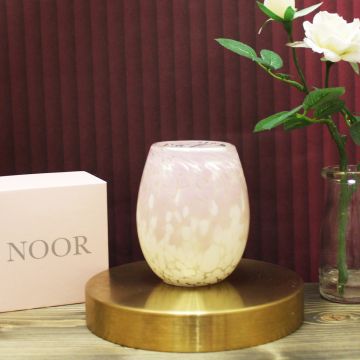 Noor Coconut & Amber Speciality Pink Candle