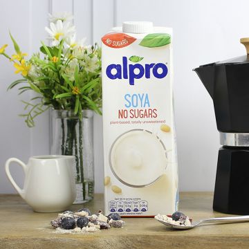 Alpro Soya Organic Unsweetened 1ltr