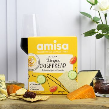 Amisa Chickpea Crispbread 100g