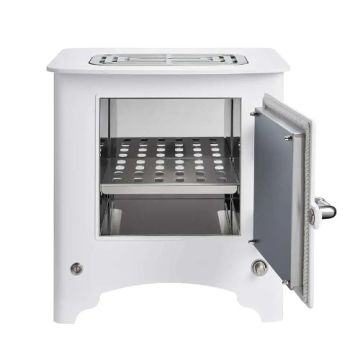 Everhot Electric Stove In White