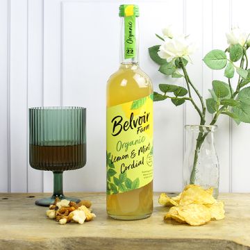 Belvoir Organic Lemon And Mint Cordial 50cl
