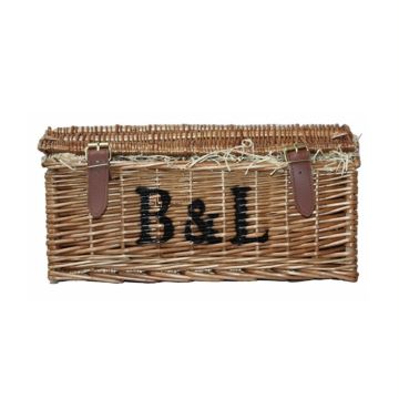 Bakers & Larners Treasure Chest Wicker Hamper Basket 