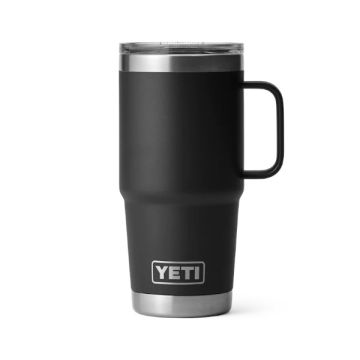 YETI Rambler 20 Oz Travel Mug (Black)